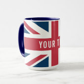 Mug Le drapeau britannique Union Jack (Devant gauche)
