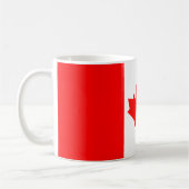 Mug Le drapeau canadien, Canada (Gauche)