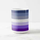 Mug Le drapeau de la fierté lesbienne butch de Slipper (Centre)