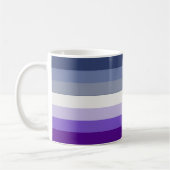 Mug Le drapeau de la fierté lesbienne butch de Slipper (Gauche)