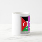 Mug Le drapeau de la paix de Jérusalem (Centre)