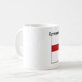 Mug Le drapeau de l'Irlande du Nord, Ulster, se (Devant gauche)