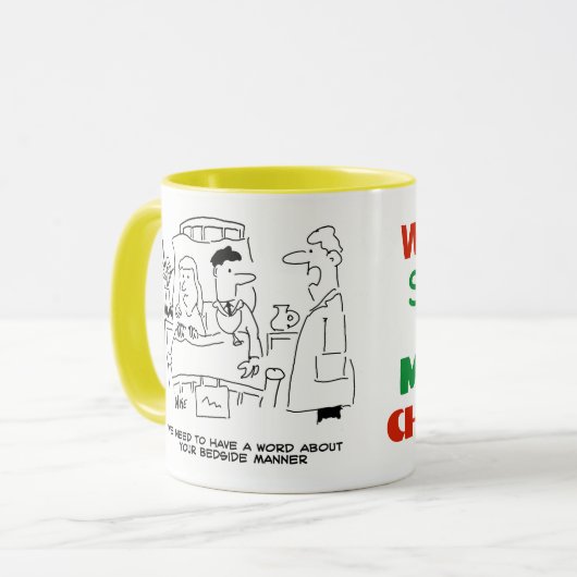 Mug Le Drapeau Du Docteur N'A Pas Tout À Fait Raison.  (Devant gauche)