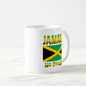 Mug Le drapeau jamaïcain ne pose aucun problème (Devant droit)