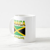 Mug Le drapeau jamaïcain ne pose aucun problème (Devant gauche)