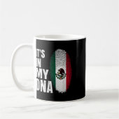 Mug Le Drapeau Mexicain Mexique C'Est Dans Mon Adn (Gauche)
