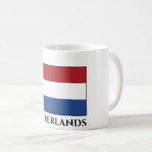 Mug Le drapeau Pays-Bas (néerlandais) (Devant droit)