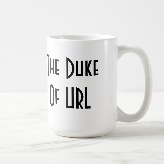 Mug Le duc de l'URL (Droite)