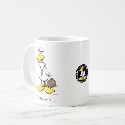 Mug Le Ducktor est dedans (Devant gauche)