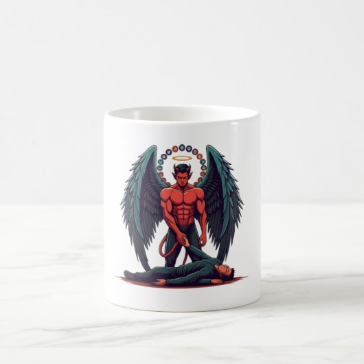 Mug "Le Duel d'Honneur : Devil Angel Sportive Tee" (Centre)