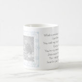 Mug Le ęr Noël-Cadeau du bébé fait sur commande de (Centre)