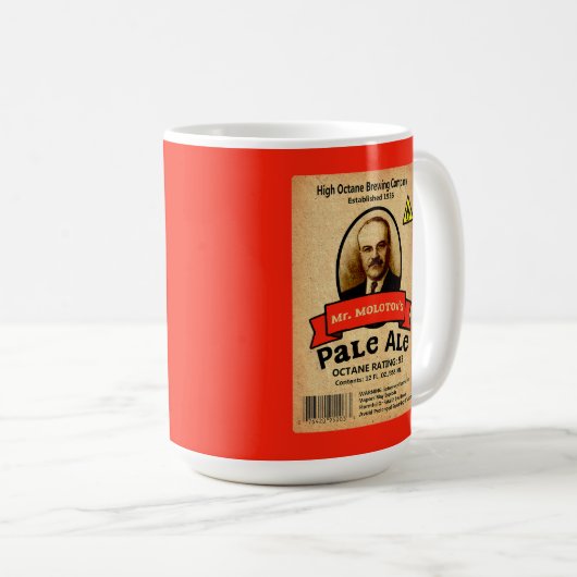 Mug Le Étiquette Pale Ale de M. Molotov (Devant droit)