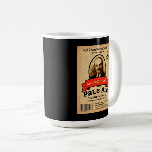 Mug Le Étiquette Pale Ale de M. Molotov (Devant droit)