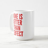 Mug Le fait est mieux que parfait (Devant gauche)