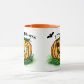 Mug Le fantôme d'Halloween, chauve-souris, fantôme et  (Centre)