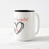 Mug - Le Favori de Dieu - Moi ! (Devant droit)