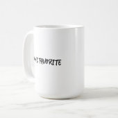 Mug Le Favori de maman (Devant gauche)