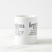 Mug Le féminisme défini (Centre)