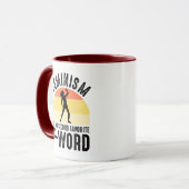 Mug Le Féminisme Est Mon Deuxième F-Word Préféré (Devant gauche)