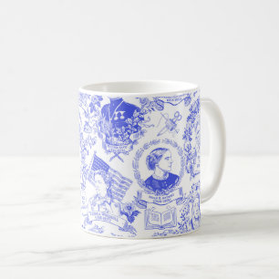 Mug Le féministe historique fraye un chemin Toile dans