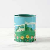 Mug Le Fermier Doux Lapin Kind Ones Fantaisiste Café (Centre)
