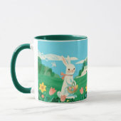Mug Le Fermier Doux Lapin Kind Ones Fantaisiste Café (Gauche)