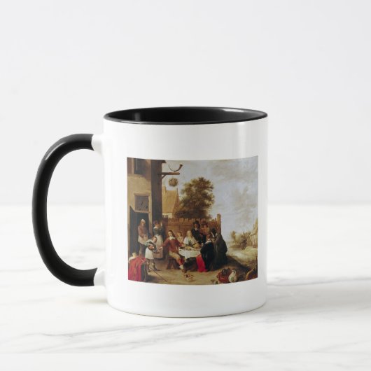 Mug Le festin du fils prodigue, 1644 (Gauche)