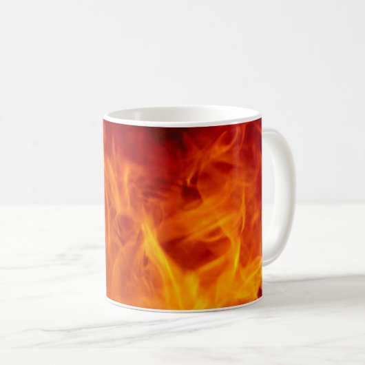 Mug Le feu ! (Devant droit)
