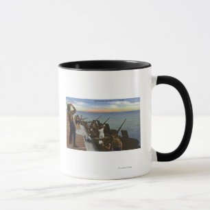 Mug Le feu antiaérien du transporteur des États-Unis -