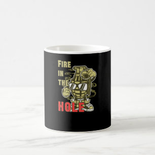 Mug Le feu dans le trou