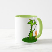 Mug Le feu de dragon (Devant droit)