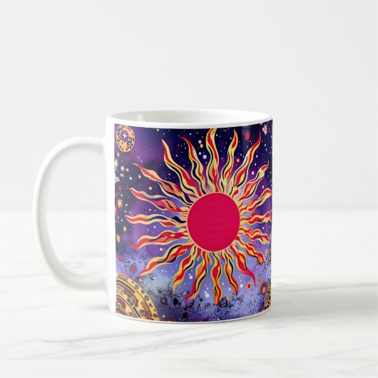 Mug "Le feu de la danse du Cosmos" Le Soleil (Gauche)