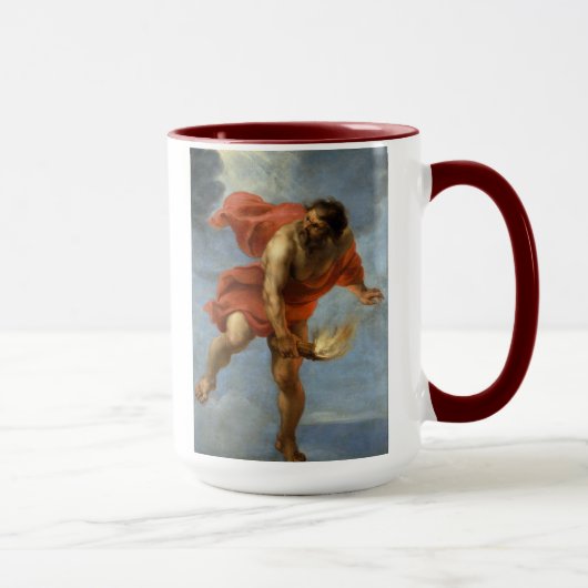 Mug Le feu de transport de PROMETHEUS (Droite)