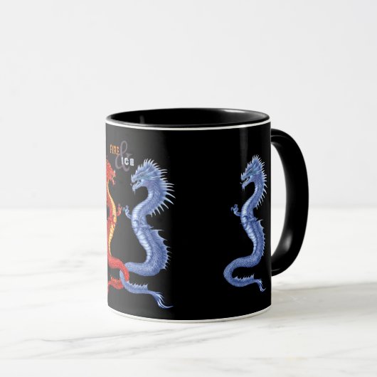 MUG LE FEU ET GLACE (Devant droit)