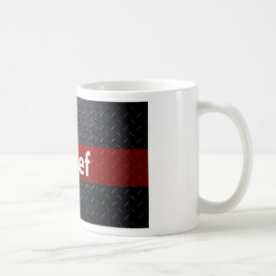 Mug Le feu et plat de diamant de délivrance