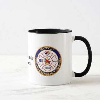 Mug Le feu/infirmier de Mayport