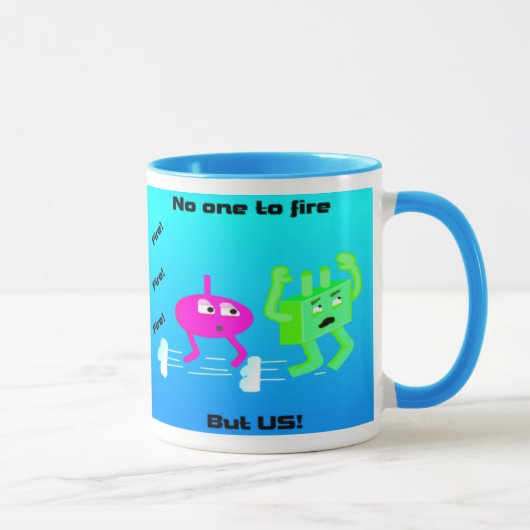 Mug Le feu ! Le feu ! Le feu ! (Droite)