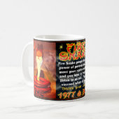 Mug Le feu serpente 1977 né, 2037 (Devant gauche)