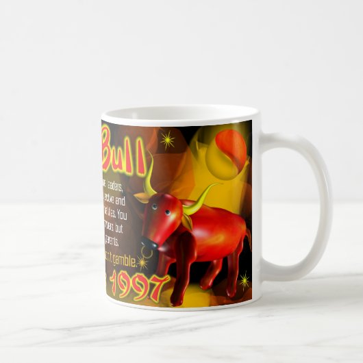 Mug Le feu Taureau soutenu 1937, 1997 (Droite)