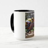 Mug Le feu Zazzles de Firenze (Devant gauche)