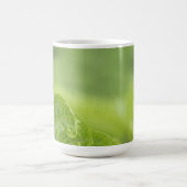 Mug Le feuille de bordage de fougère, verdure, a (Centre)