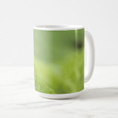 Mug Le feuille de bordage de fougère, verdure, a (Devant droit)