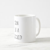 Mug le fils de mamie de biscuit jurent (Devant droit)