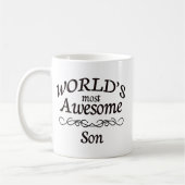 Mug Le fils le plus impressionnant du monde (Gauche)