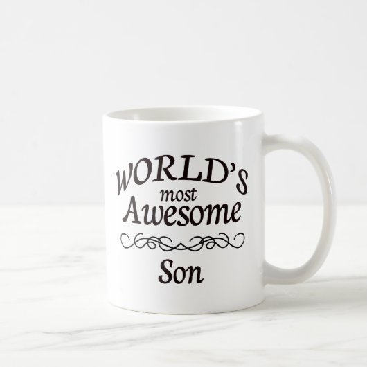 Mug Le fils le plus impressionnant du monde (Droite)