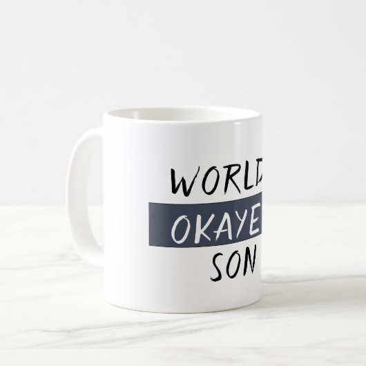 Mug Le Fils le plus malheureux du monde (Devant gauche)