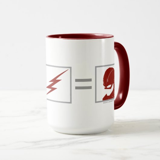 Mug Le Flash | Équation Flash (Devant droit)