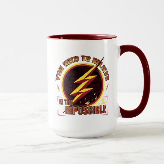 Mug Le Flash | Vous Devez Croire En L'Imposable (Droite)