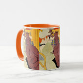 Mug Le Flirt (Un Anglais) de Toulouse Lautrec (Devant gauche)