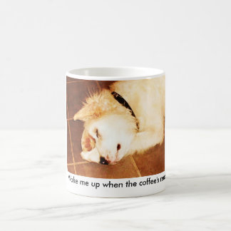 Mug le flocon 001, me réveillent vers le haut de quand
